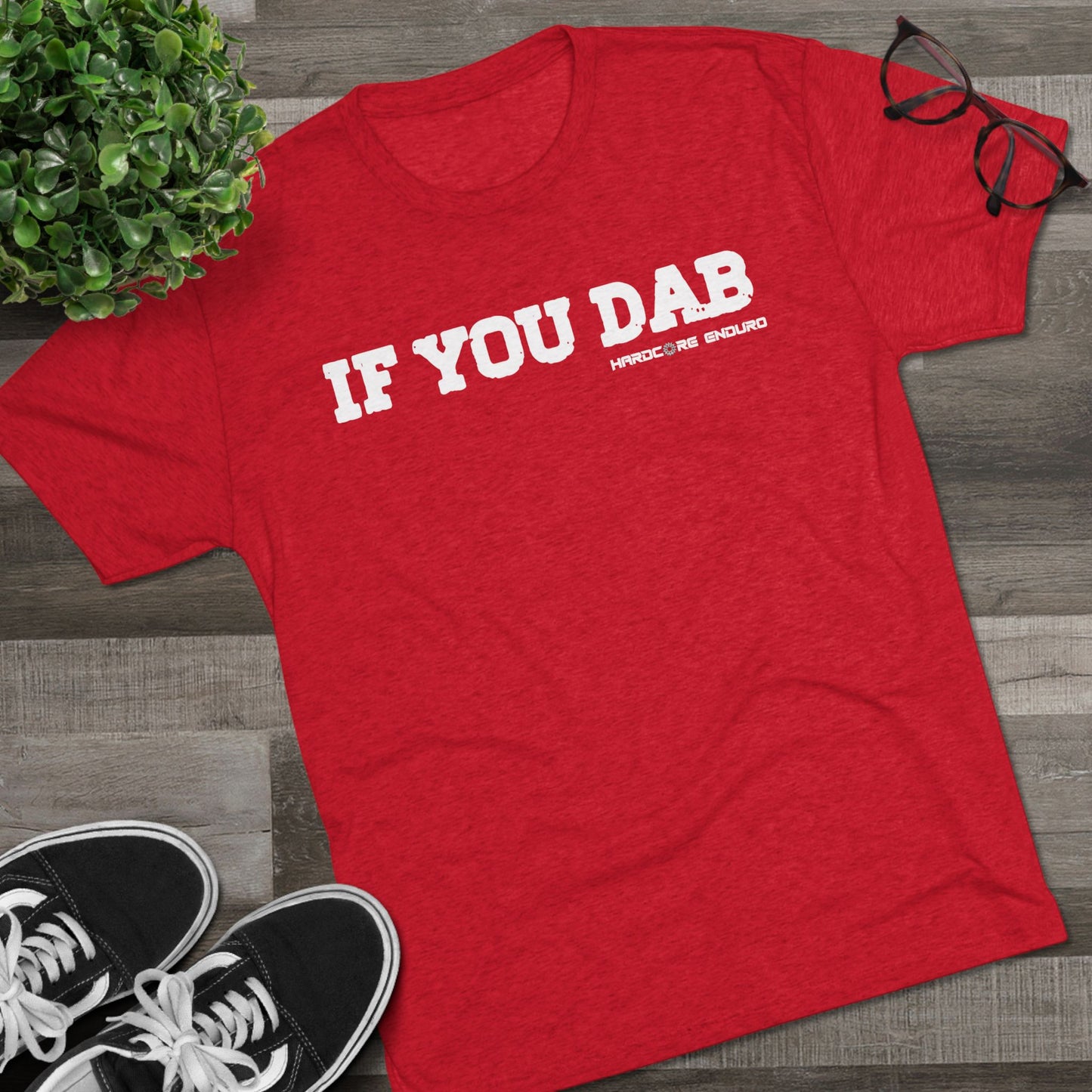 No Dabs Tri-Blend Crew Tee