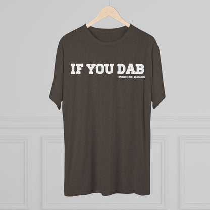 No Dabs Tri-Blend Crew Tee