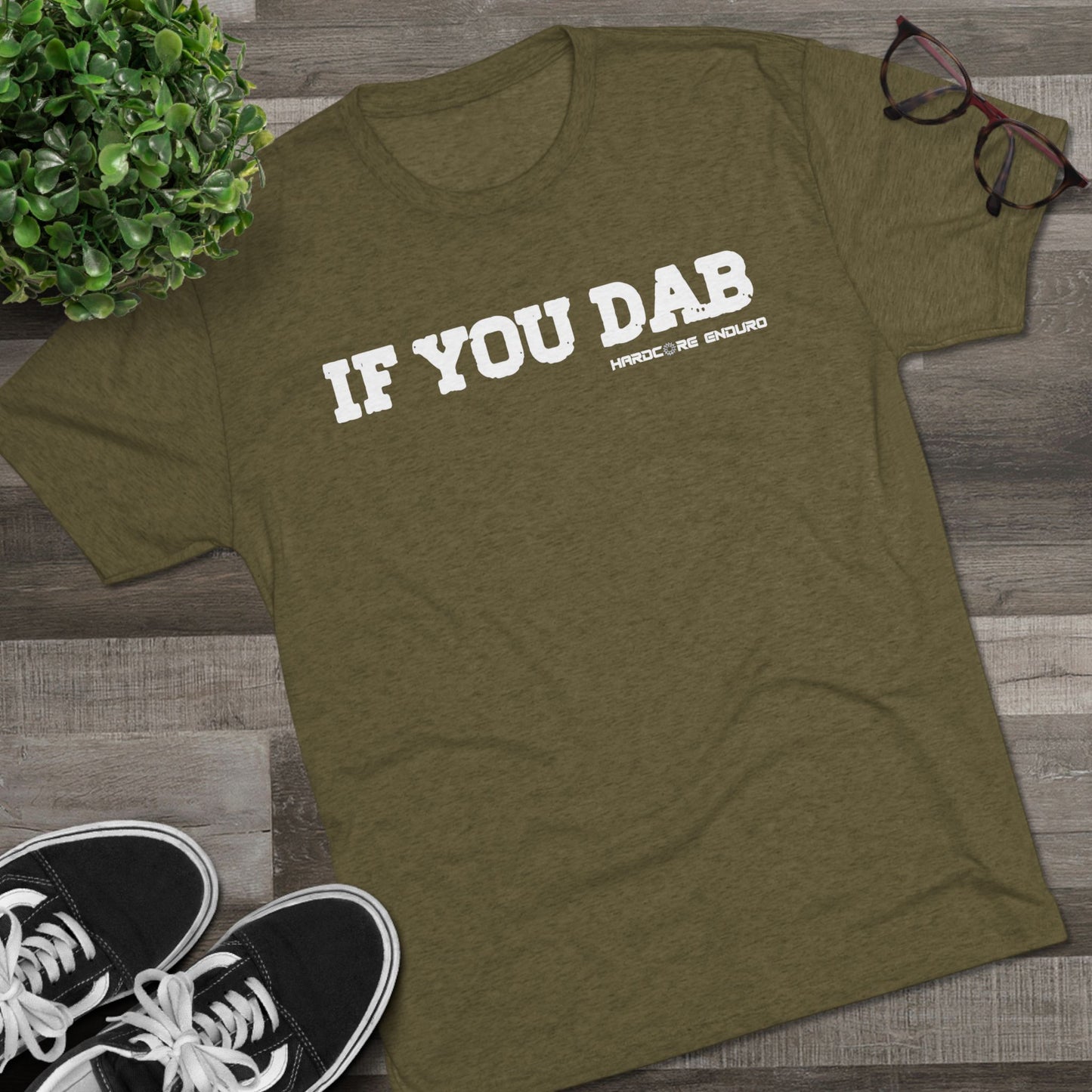 No Dabs Tri-Blend Crew Tee