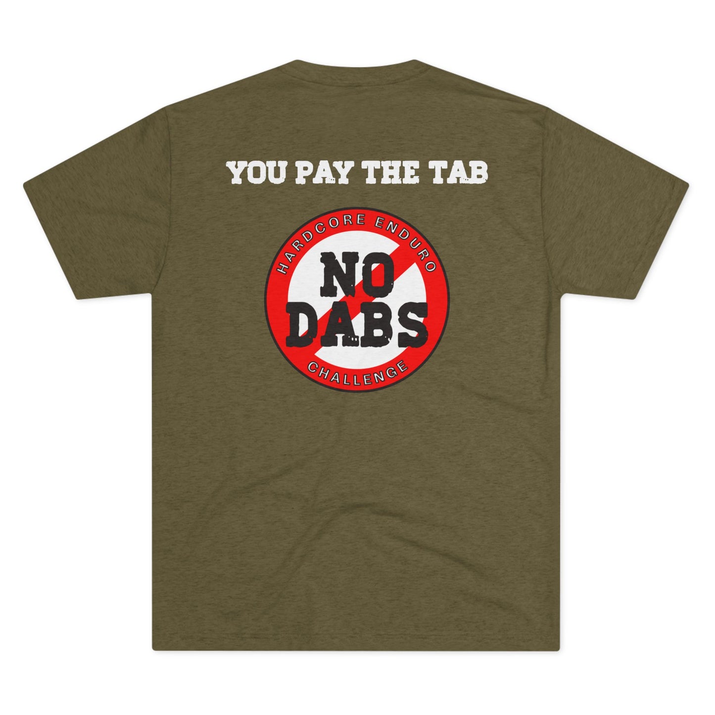 No Dabs Tri-Blend Crew Tee