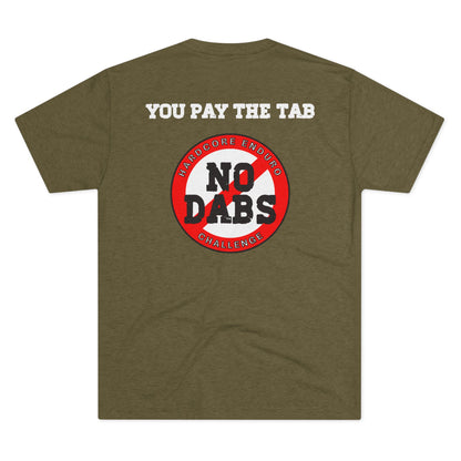 No Dabs Tri-Blend Crew Tee