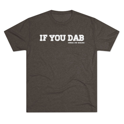 No Dabs Tri-Blend Crew Tee