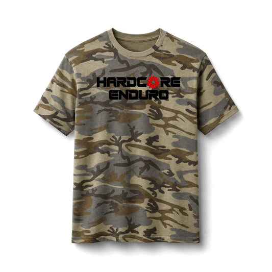 Camping Cotton Camo Tee