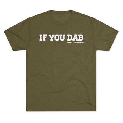 No Dabs Tri-Blend Crew Tee