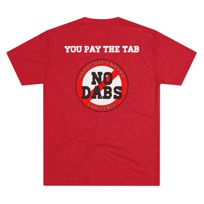 No Dabs Tri-Blend Crew Tee