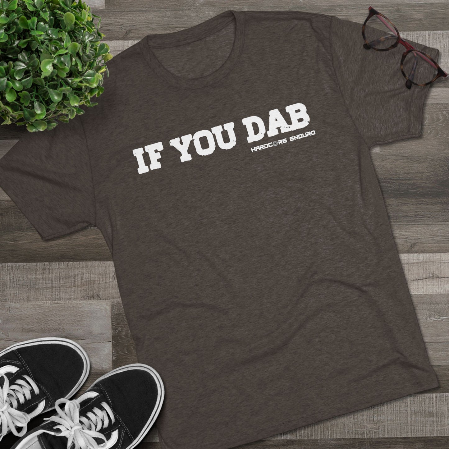 No Dabs Tri-Blend Crew Tee